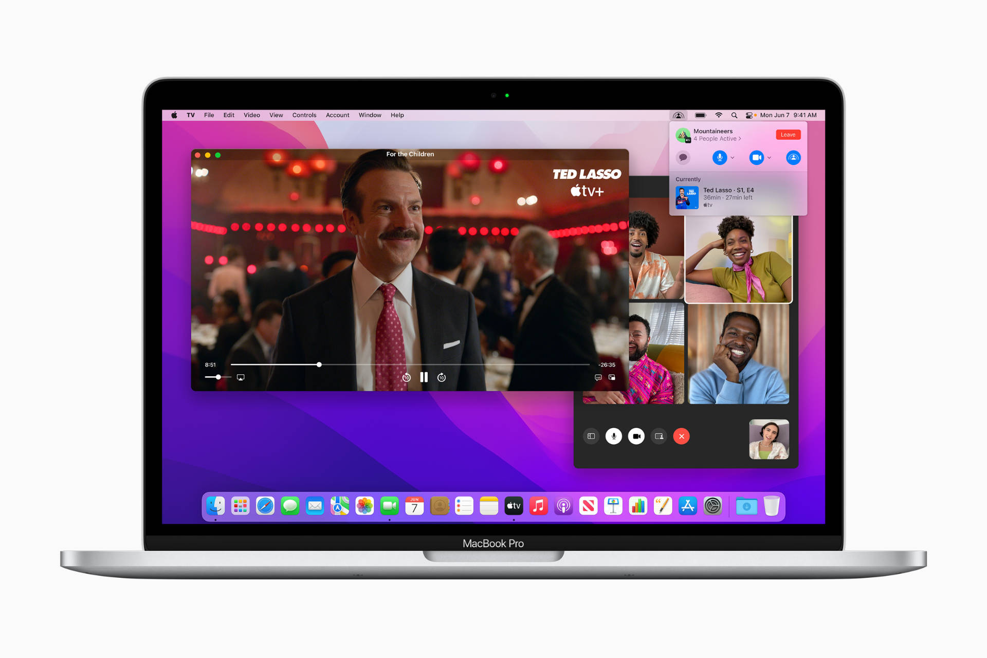 FaceTime SharePlay on macOS 12 Monterey