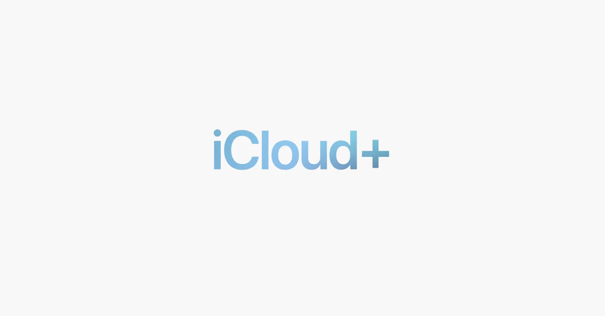iCloud+ Logo.