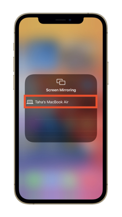 Mirror iPhone or iPad screen to Mac using AirPlay on macOS 12 Monterey