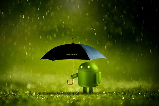 android-rain