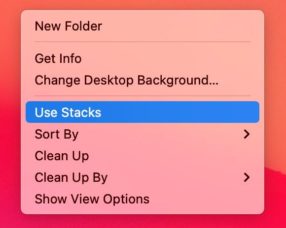 how to clean up mac desktop