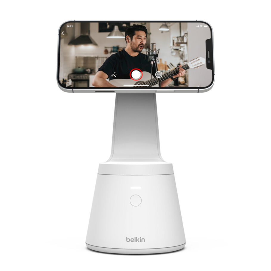 Belkin's Face Tracking Magnetic Mount for iPhone 12 Series