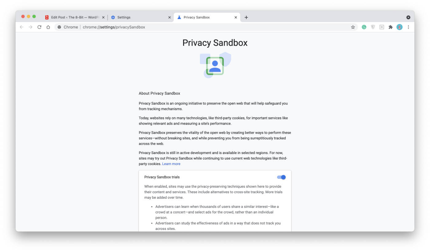 Chrome's Privacy Sandbox. 