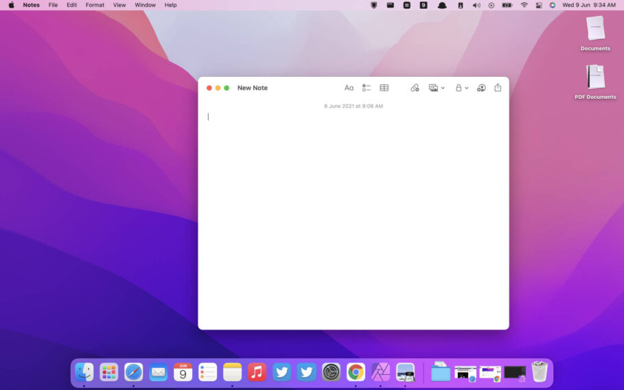 How to use Quick Note on macOS 12 Monterey