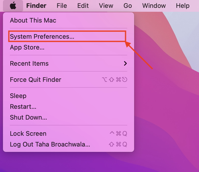 macOS System Preferences Button