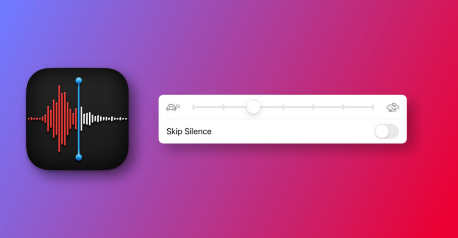 How to change playback speed in Voice Memos on macOS Monterey